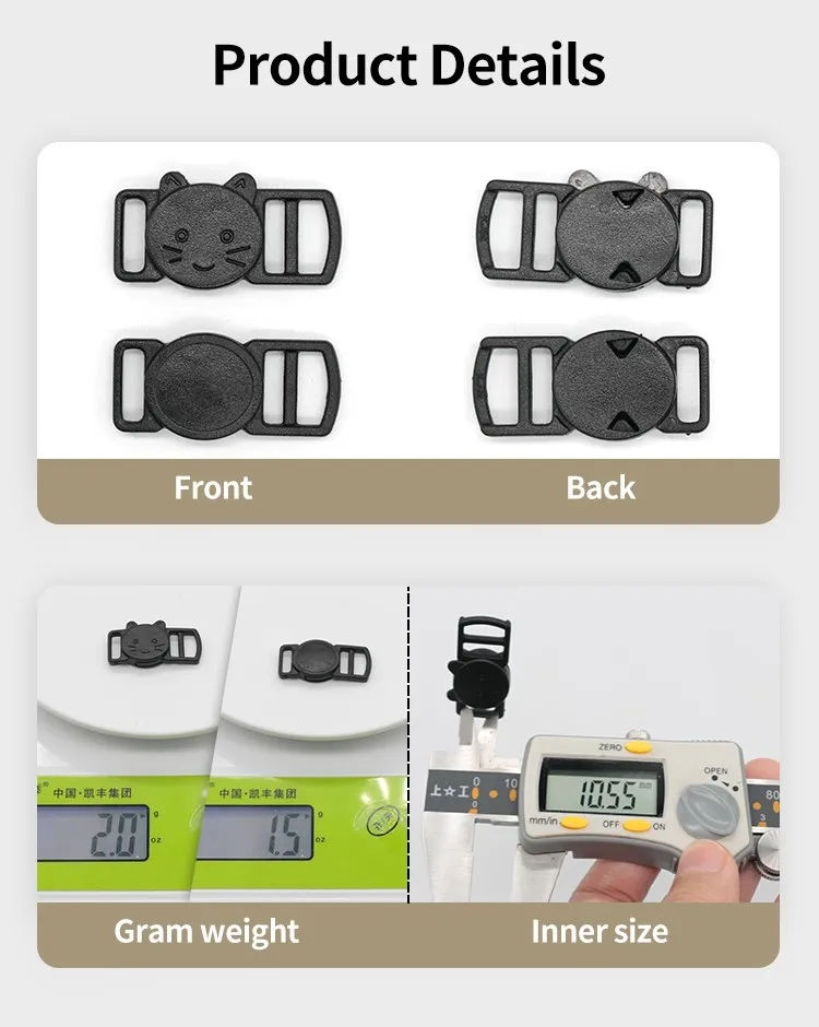 Automatically Open Cat Buckle